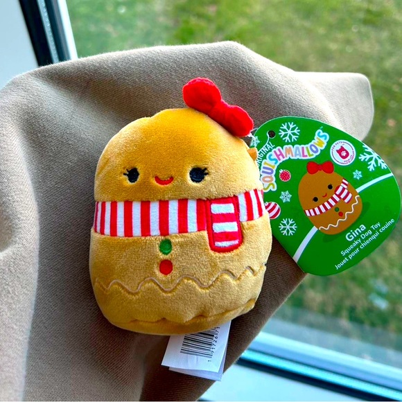 Gina the Dog Toy Squishmallows 4” NWT - Picture 6 of 6